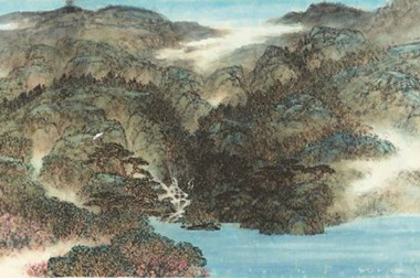 王飞飞山水画作品图集