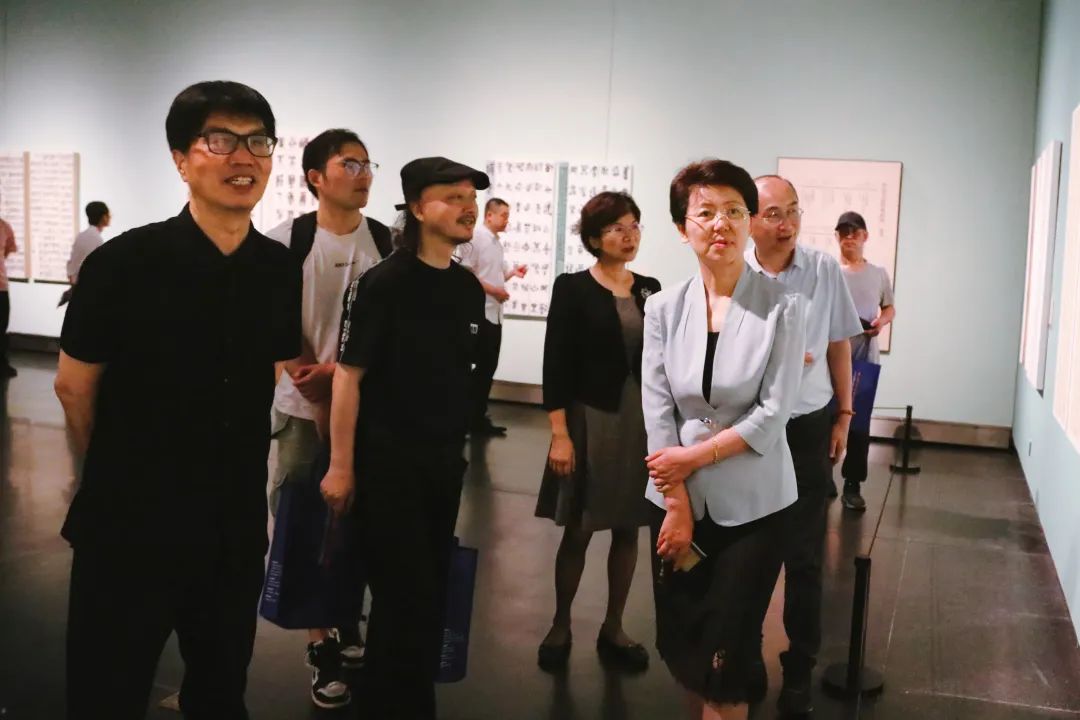 “与古为新——全国第三届书法临帖作品展览”开幕